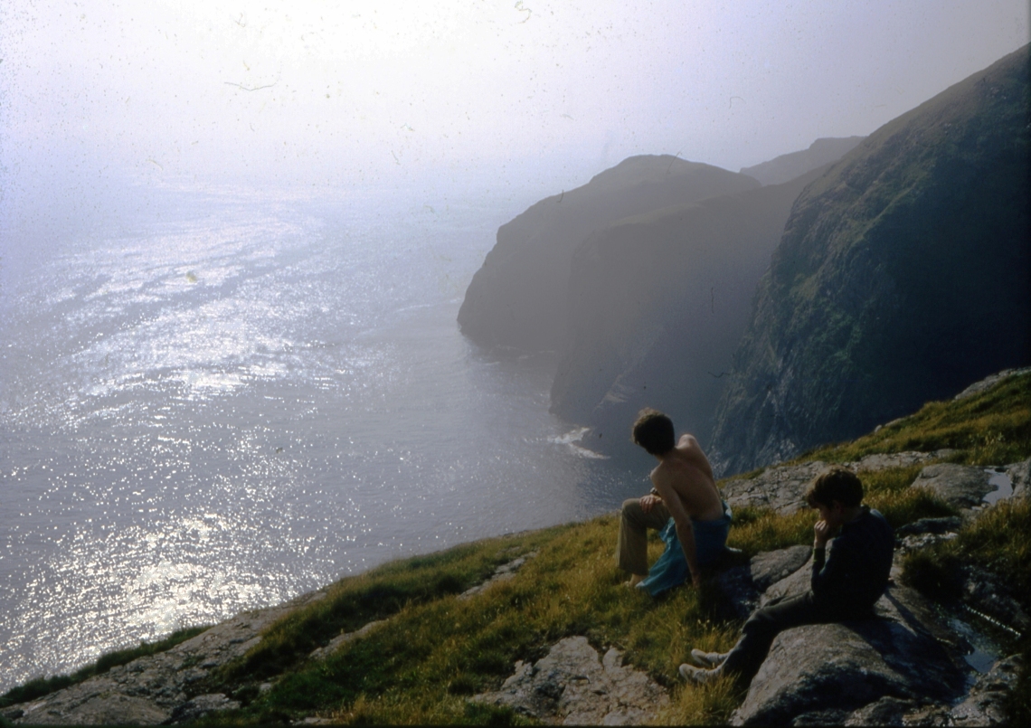 img 289 Cliffs of Mingulay, Sept 1970