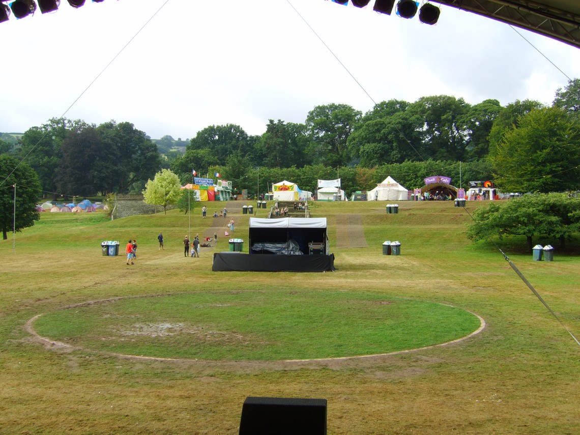 Green Man 2006 - view from main stage